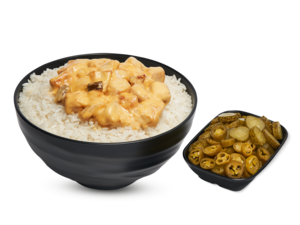 CHEDDAR SOSLU TAVUK PİLAV